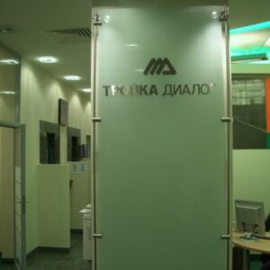 Стеклянная перегородка 4