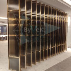 Металлическая перегородка 3